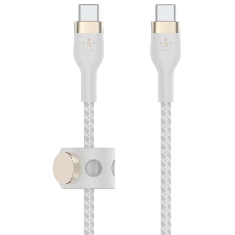 Belkin Braided Silicone Lightning USB-C to USB-C Cable - 1 M Belkin Braided Silicone Lightning USB-C to USB-C Cable - 1 M